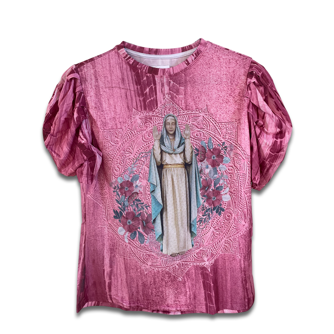 CAMISETA MANGAS BUFANTE
